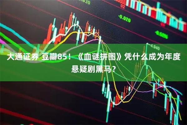 大通证券 豆瓣85!《血谜拼图》凭什么成为年度悬疑剧黑马?